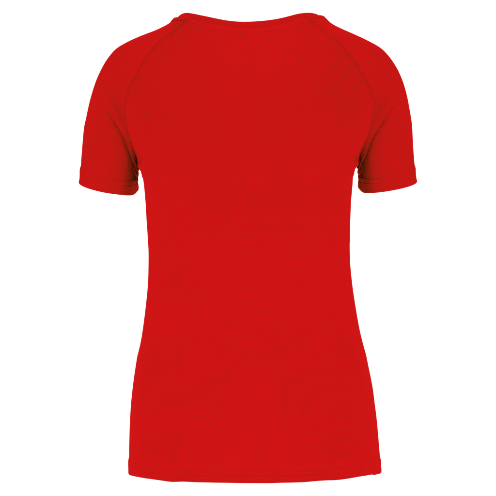 PROACT® T-shirt de sport à col rond recyclé femme Red (PA4013)