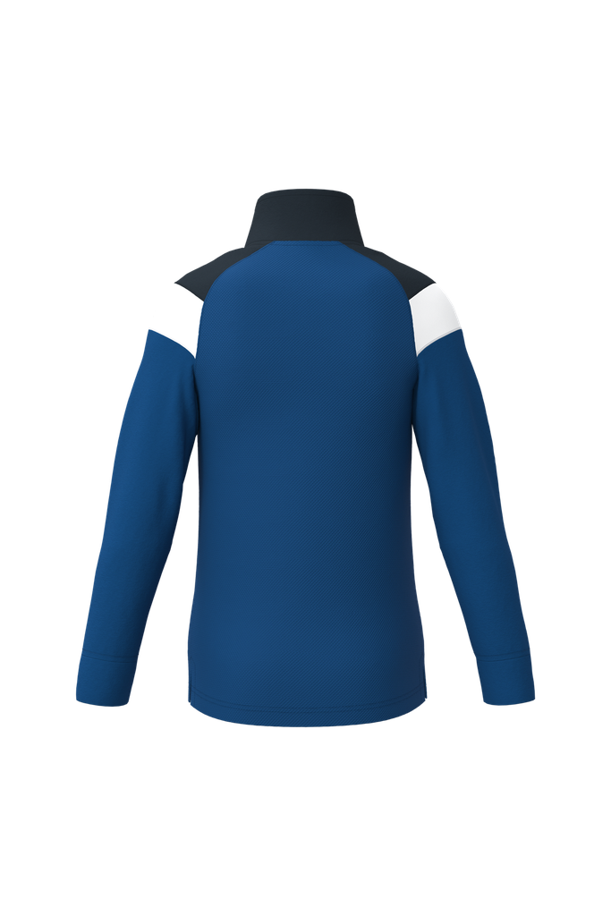 PROACT® Sweat d'entrainement 1/4 zip enfant Dark Royal Blue / Navy (PA388)