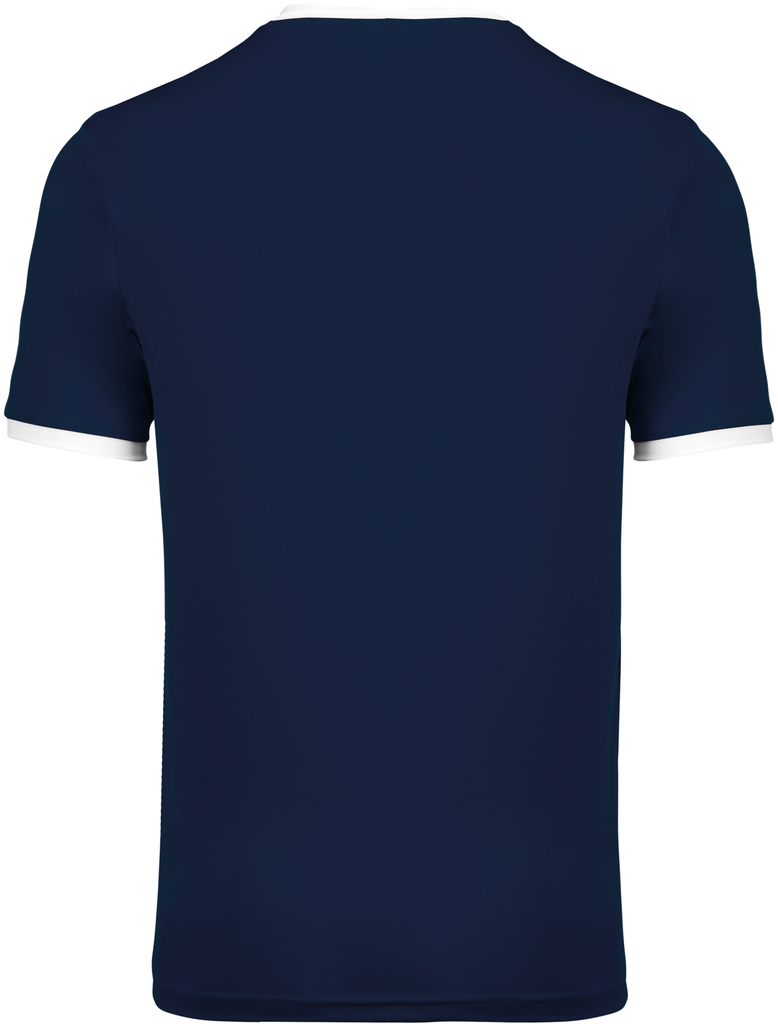 PROACT® Maillot multisport manches courtes unisexe Sporty Navy / White (PA4000)