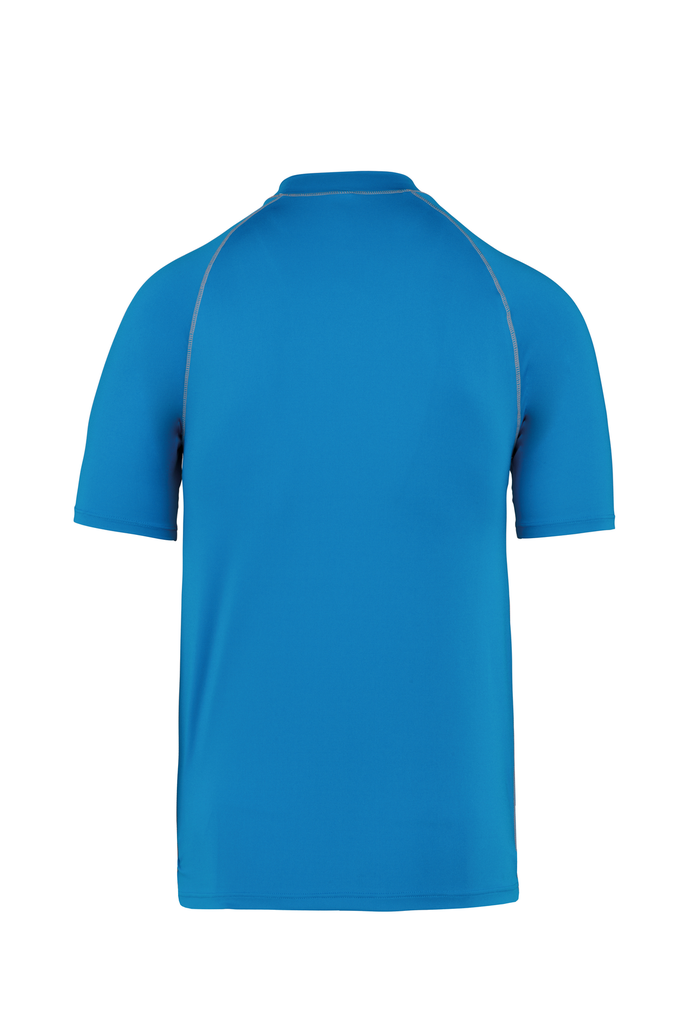 PROACT® T-shirt technique à manches courtes avec protection anti-UV unisexe Aqua Blue (PA4007)