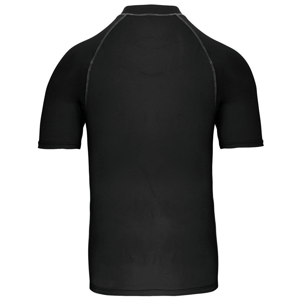 PROACT® T-shirt technique à manches courtes avec protection anti-UV unisexe Black (PA4007)