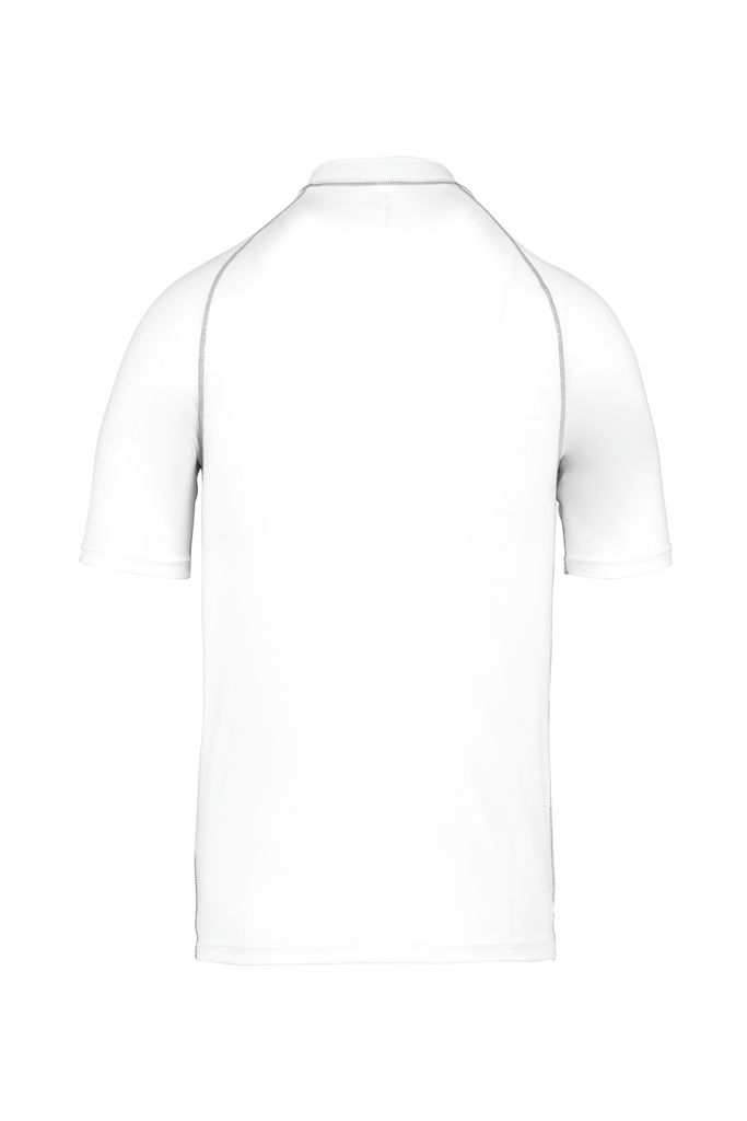 PROACT® T-shirt technique à manches courtes avec protection anti-UV unisexe White (PA4007)