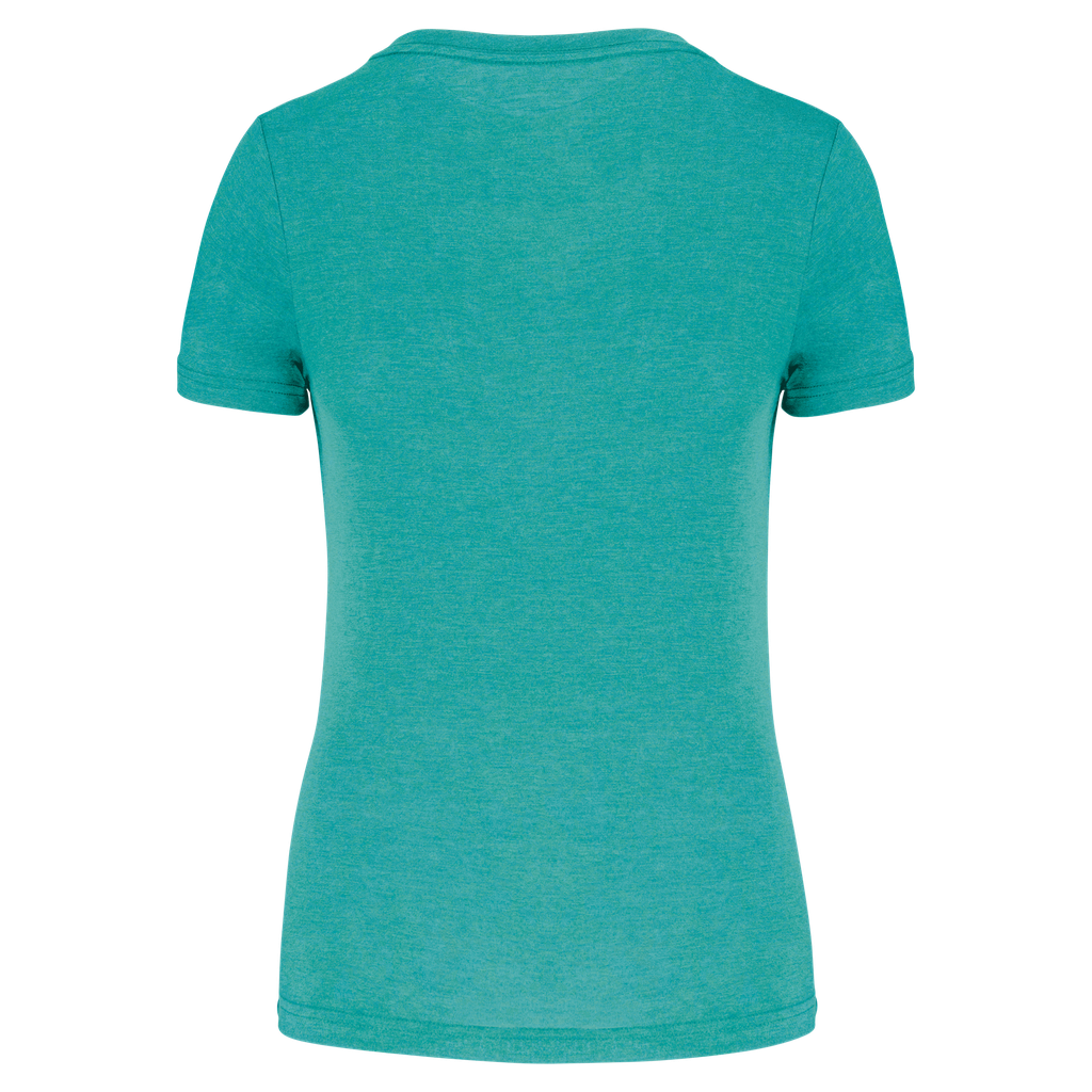 PROACT® T-shirt triblend sport femme Turquoise Blue Heather (PA4021)