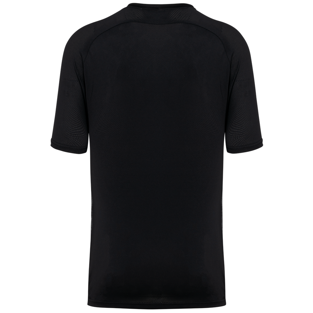 PROACT® T-shirt de padel bicolore à manches raglan homme Black (PA4030)