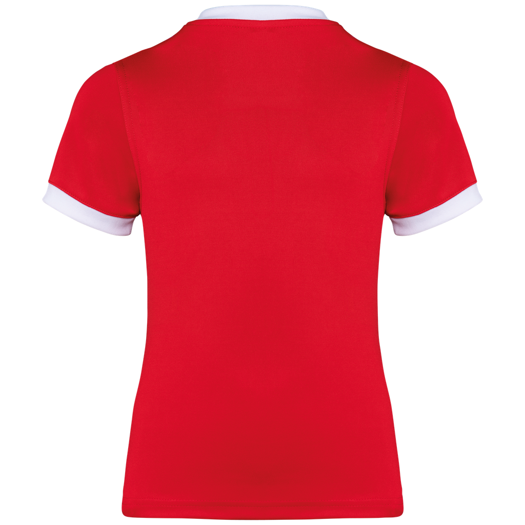 PROACT® Maillot de rugby manches courtes enfant Sporty Red (PA4028)