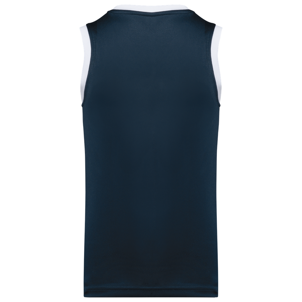 PROACT® Maillot de basket-ball homme Navy / White (PA4050)