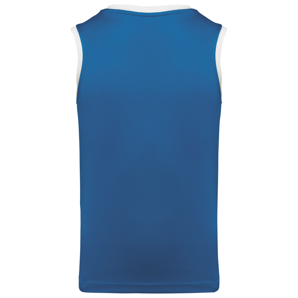 PROACT® Maillot de basket-ball enfant Sporty Royal Blue / White (PA4052)