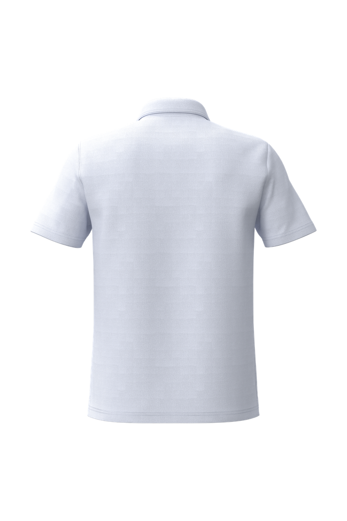 PROACT® Polo de sport col 1/4 zip homme White (PA492)