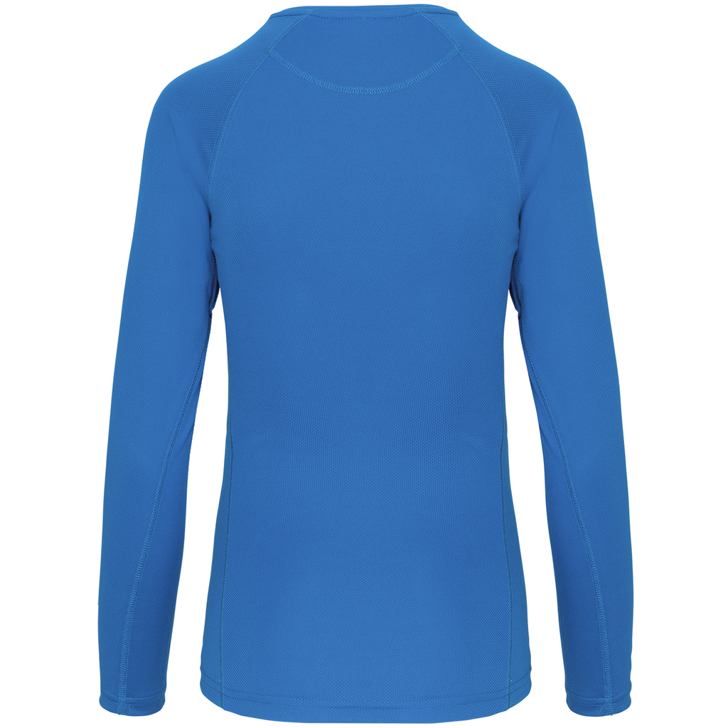 PROACT® T-shirt de sport manches longues femme Aqua Blue (PA444)