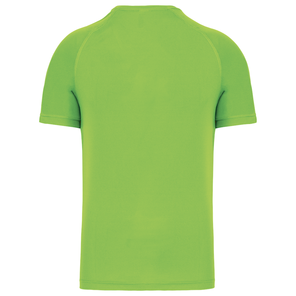PROACT® T-shirt de sport manches courtes col v homme Lime (PA476)