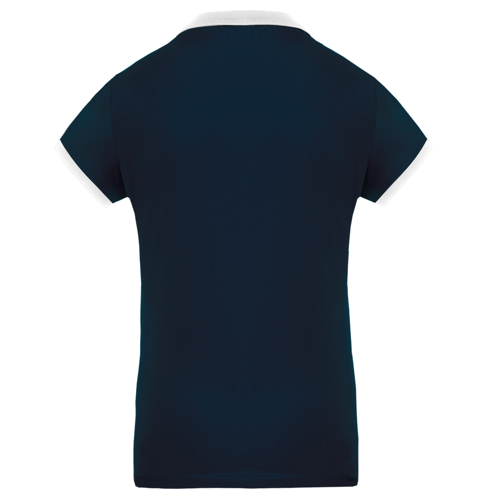 PROACT® Polo piqué performance femme Sporty Navy / White (PA490)