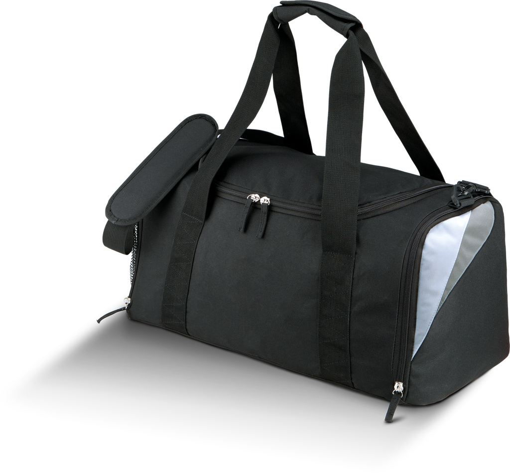 PROACT® Sac de sport - 40 litres Black / White / Light Grey (PA532)