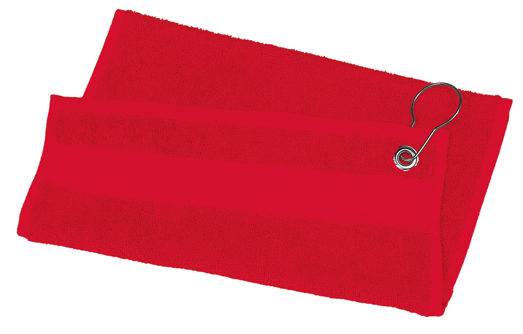 PROACT® Serviette de golf - 50 x 30 cm Red (PA570)