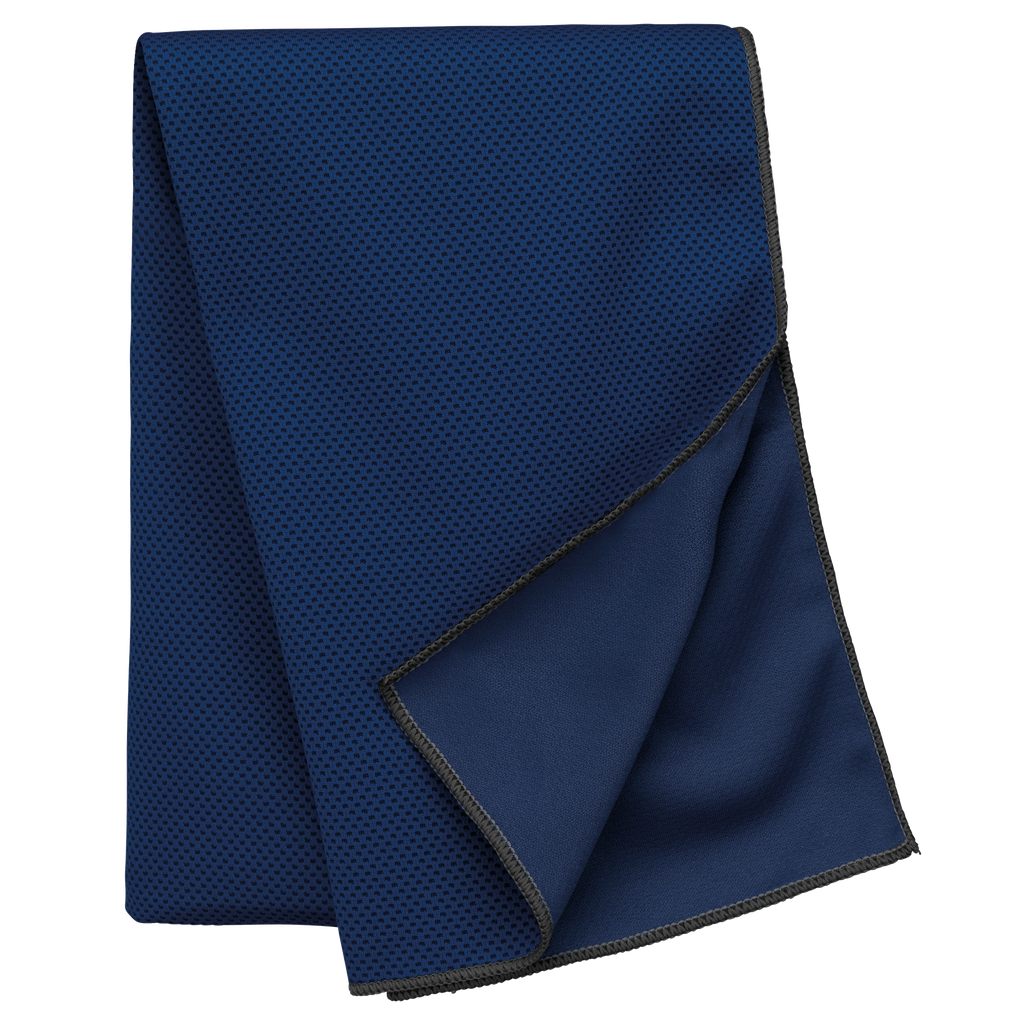 PROACT® Serviette sport rafraîchissante - 100 cm x 30 cm Icy Navy (PA578)