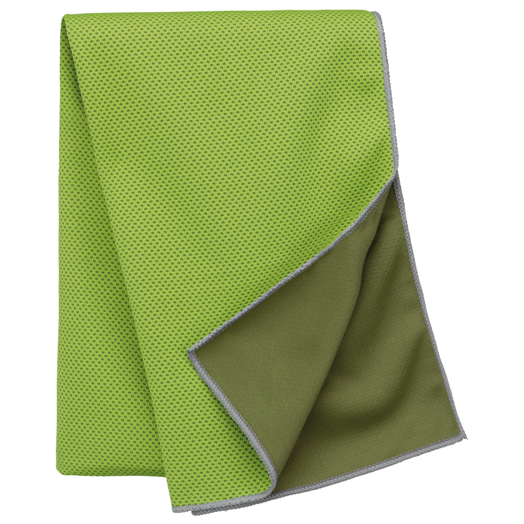 PROACT® Serviette sport rafraîchissante - 100 cm x 30 cm Lime (PA578)