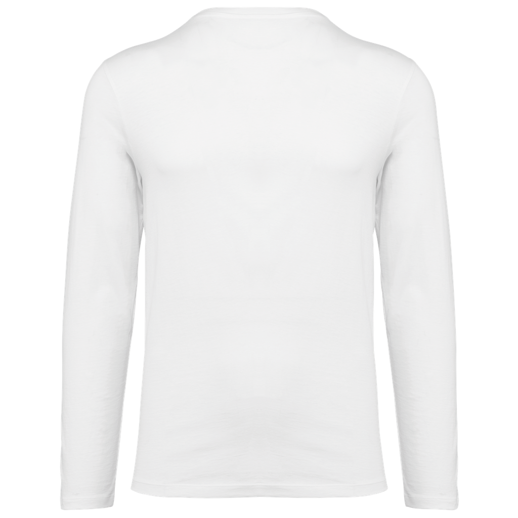 Kariban Premium T-shirt Supima® col V manches longues homme White (PK306)