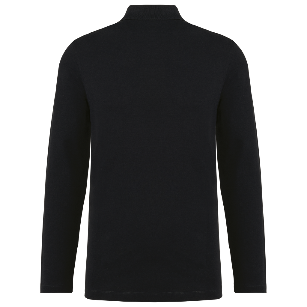 Kariban Premium Polo Supima® manches longues homme Black (PK202)