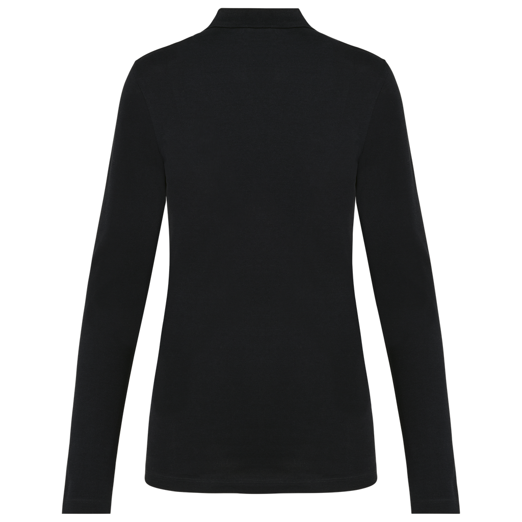 Kariban Premium Polo Supima® manches longues femme Black (PK203)