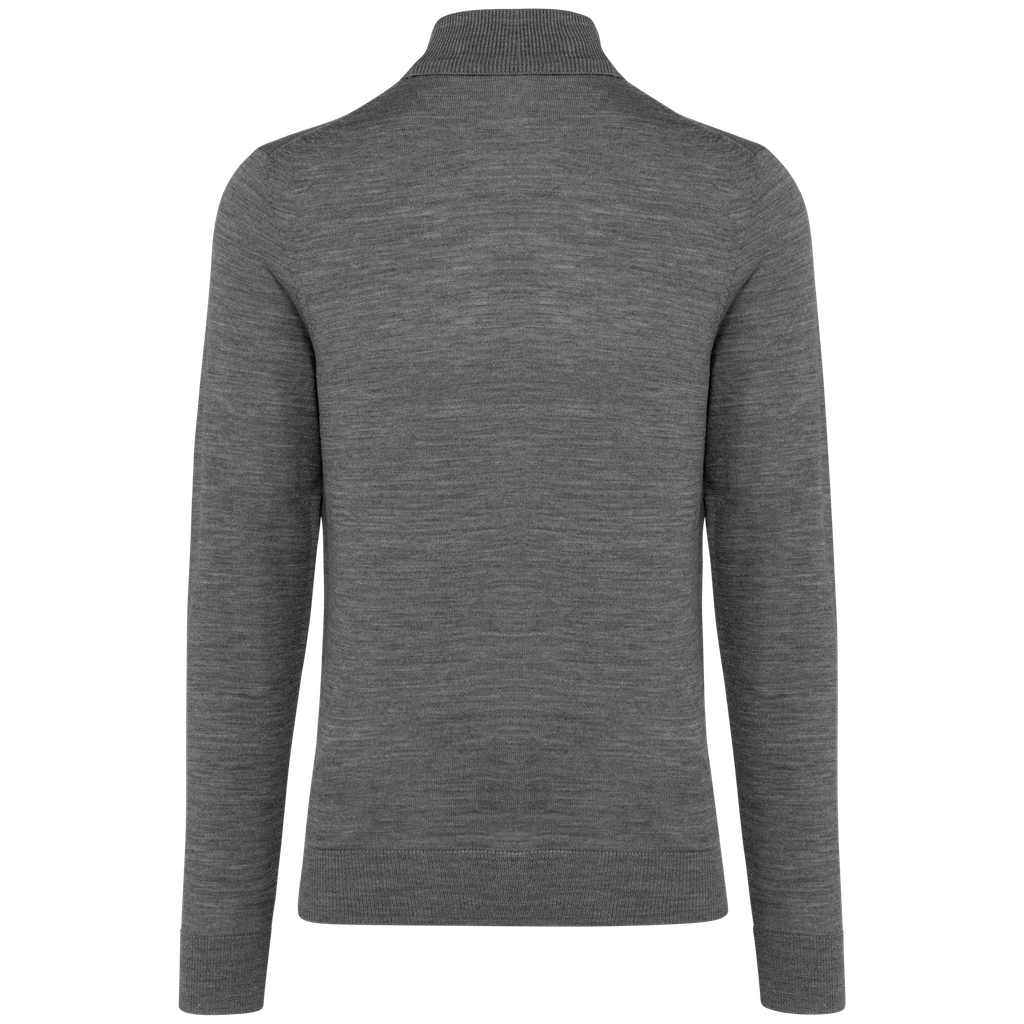 Kariban Premium Pull Mérinos col roulé homme Grey Heather (PK912)