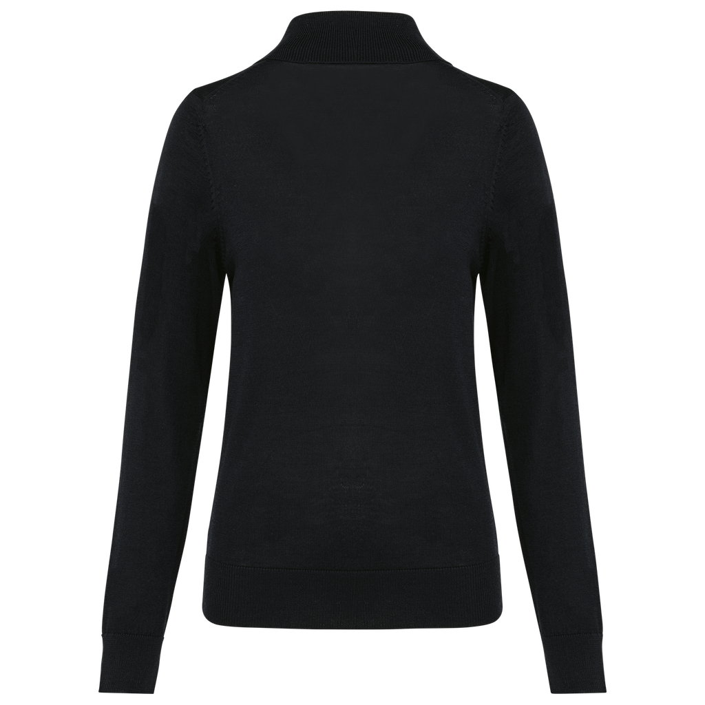 Kariban Premium Pull Mérinos col roulé femme Black (PK913)