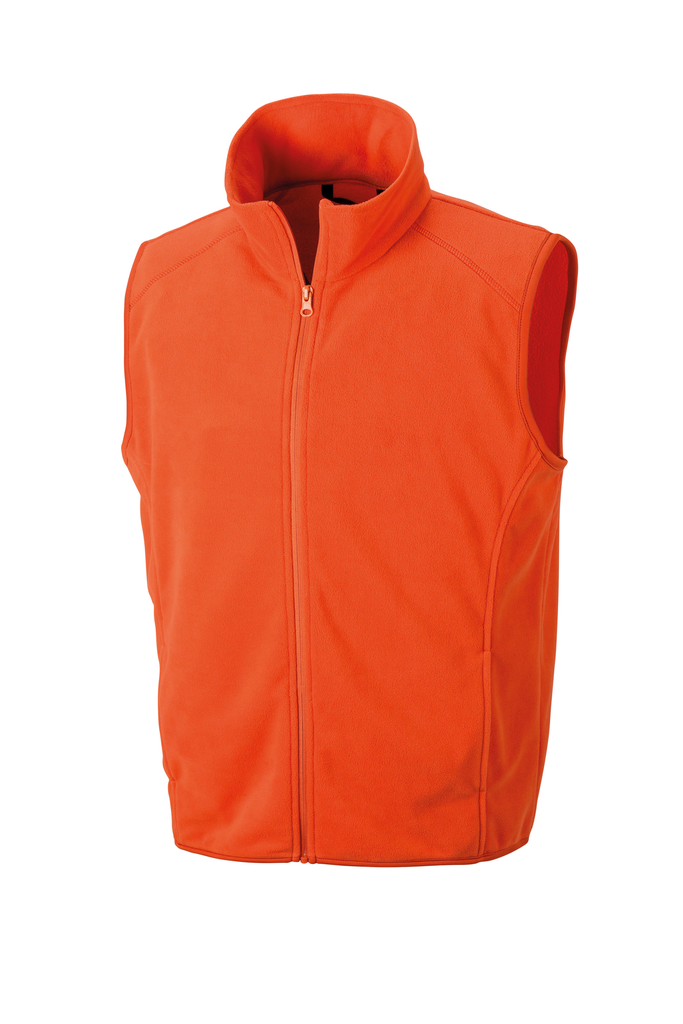 Result Gilet micro polaire Orange (R116X)