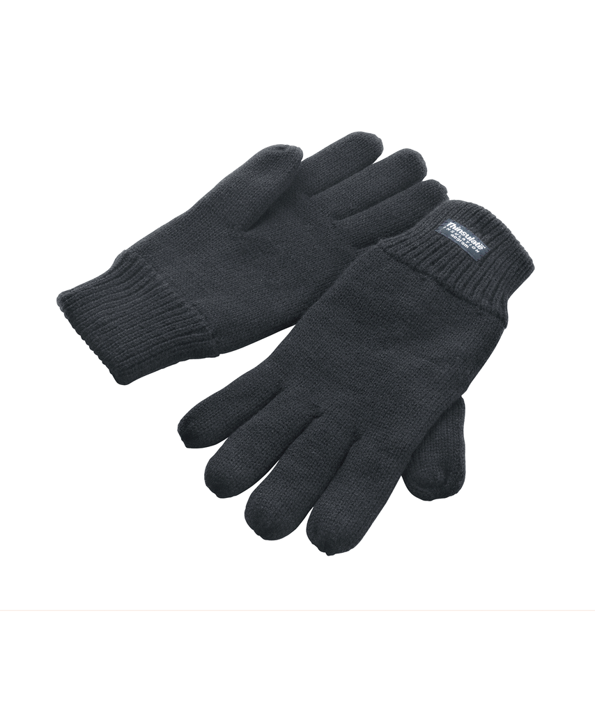 Result Gants classiques doublés en Thinsulate™ Charcoal (R147X)