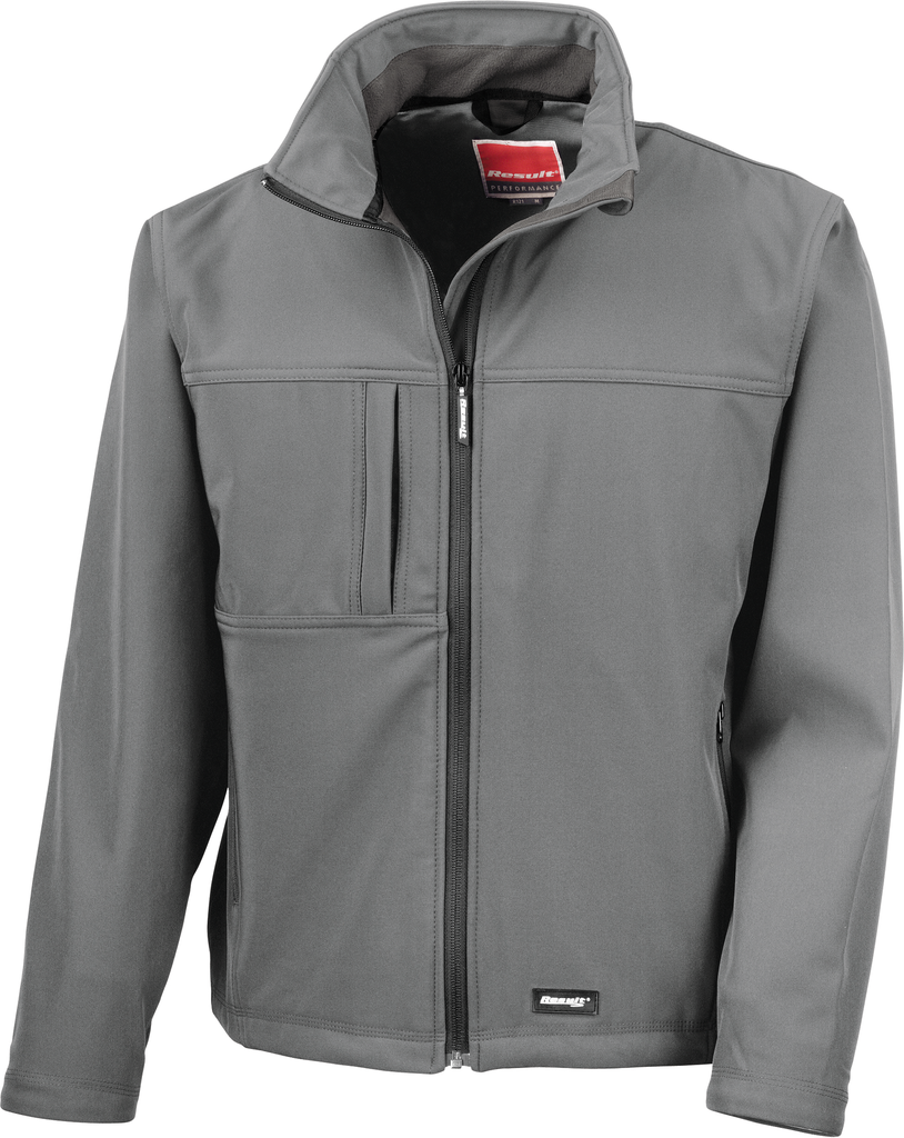 Result Veste softshell homme Grey (R121)