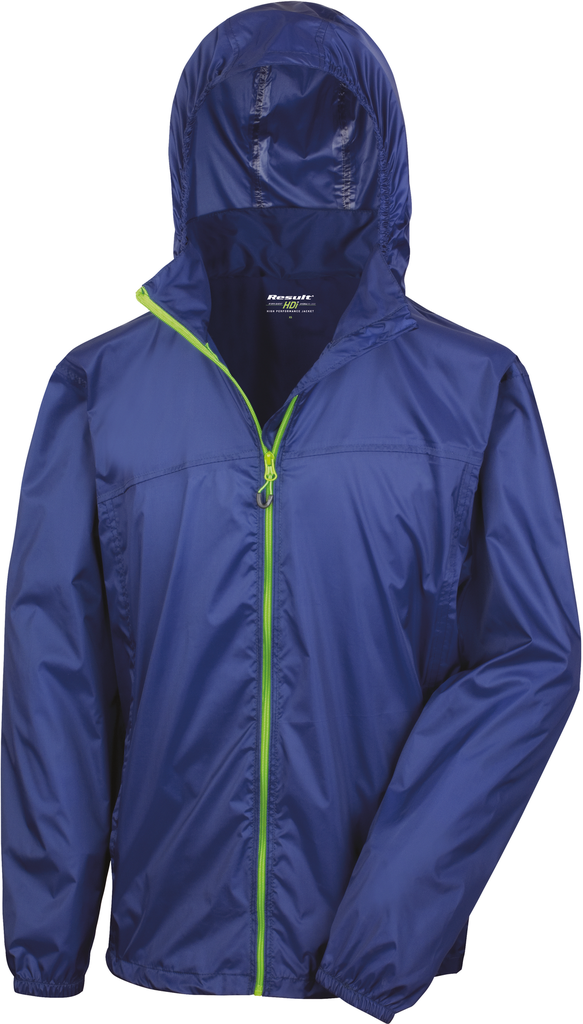 Result Coupe-vent Hdi Quest Lightweight Stowable Navy / Lime (R189X)