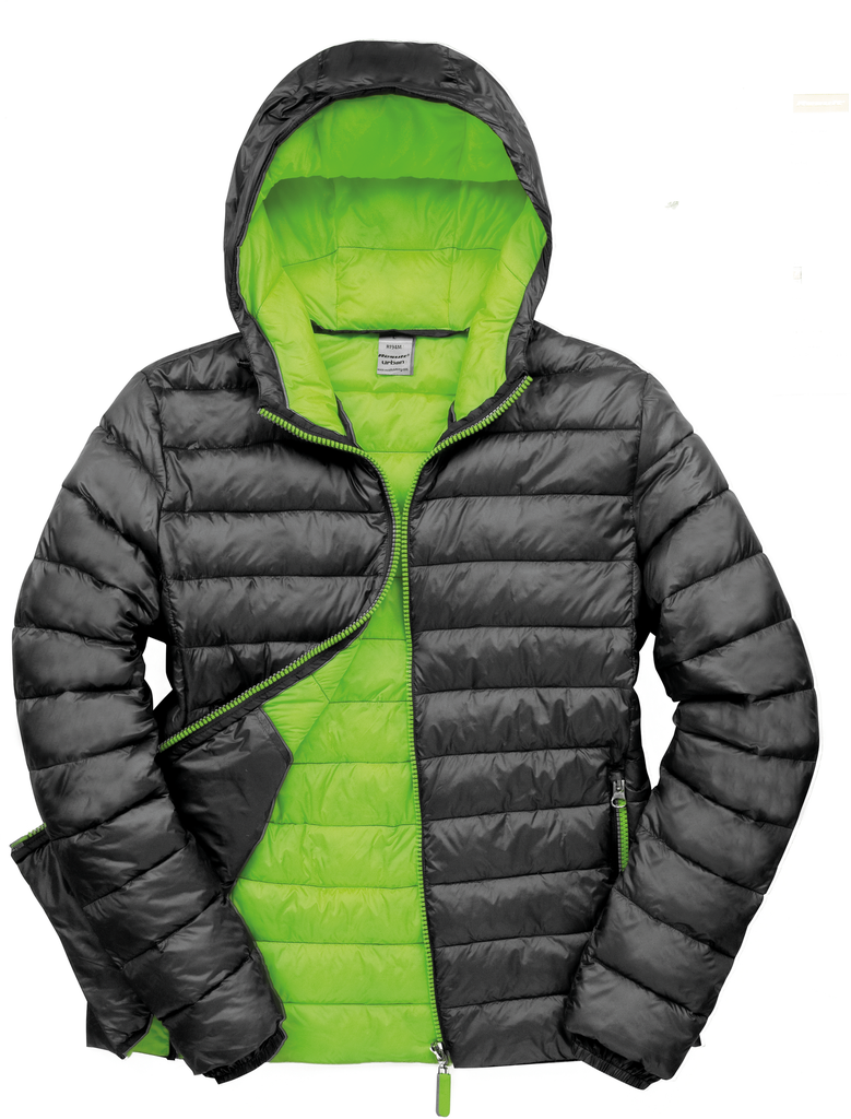 Result Doudoune homme Snowbird Black / Lime (R194M)