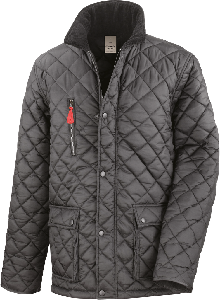 Result Veste Cheltenham Gold Black (R196X)