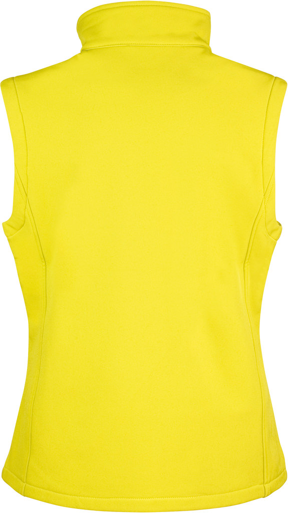 Result Bodywarmer Softshell Femme Printable Yellow / Black (R232F)