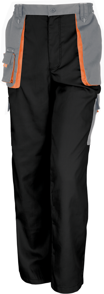 Result Pantalon Lite Black / Grey / Orange (R318X)