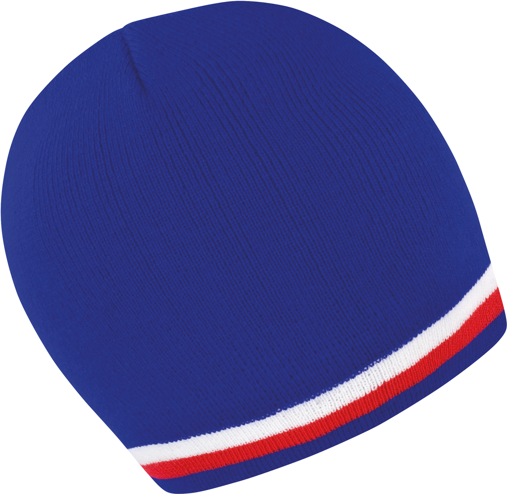 Result Bonnet "Supporter" Royal Blue / White / Red (R368X)