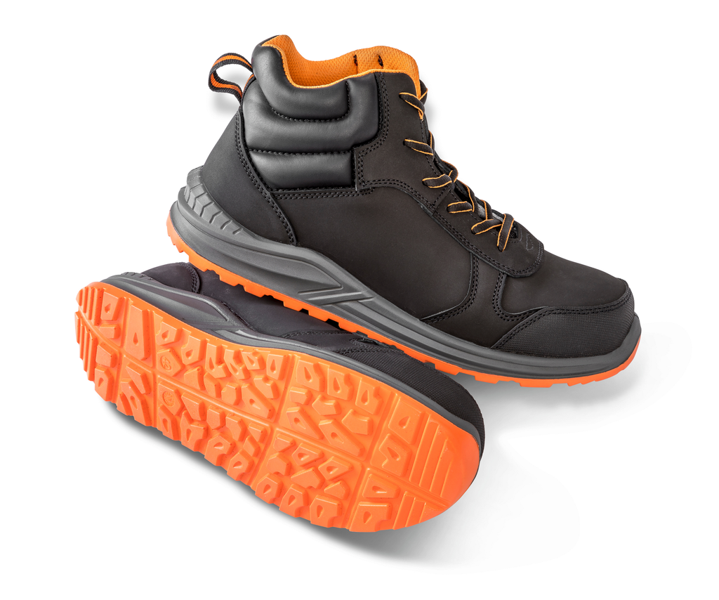 Result Chaussures de sécurité Stirling Black / Grey / Orange (R459X)