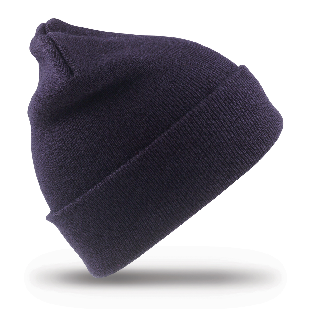 Result Bonnet en polyester recyclée Navy (RC929X)