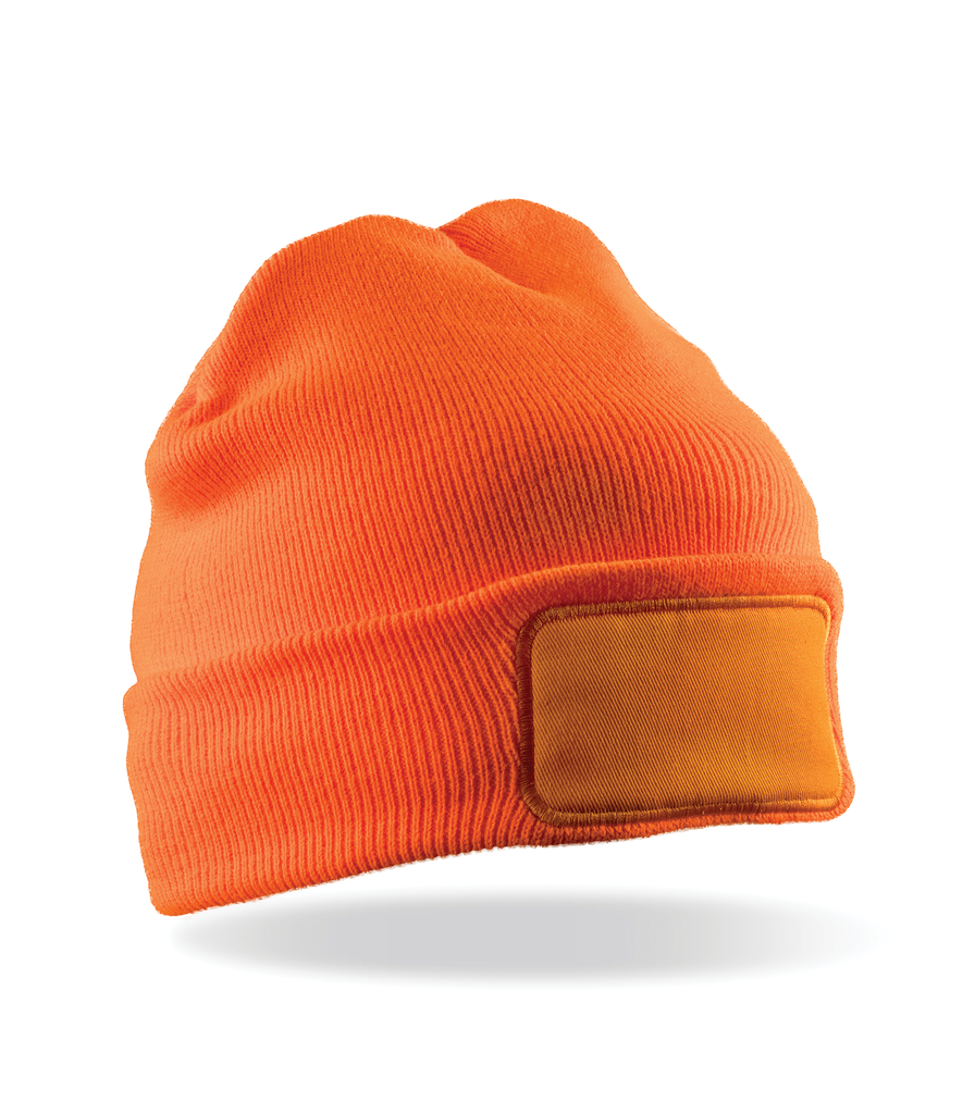 Result Bonnet imprimable Thinsulate™ recyclé Fluorescent Orange (RC934X)