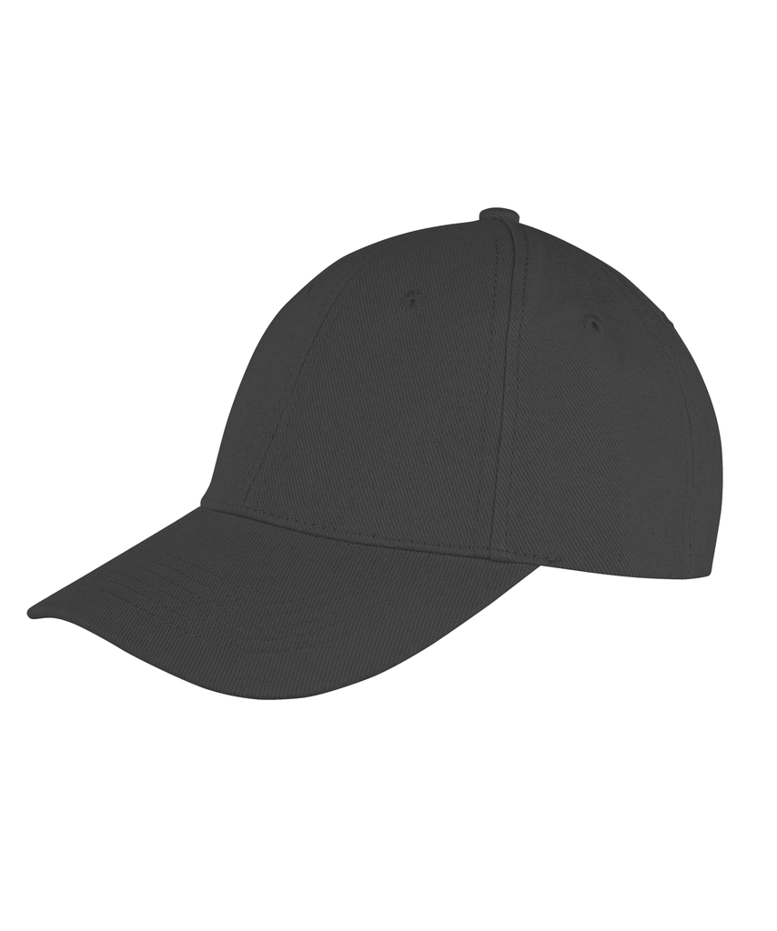 Result Casquette recyclée 6 panneaux Black (RC981X)