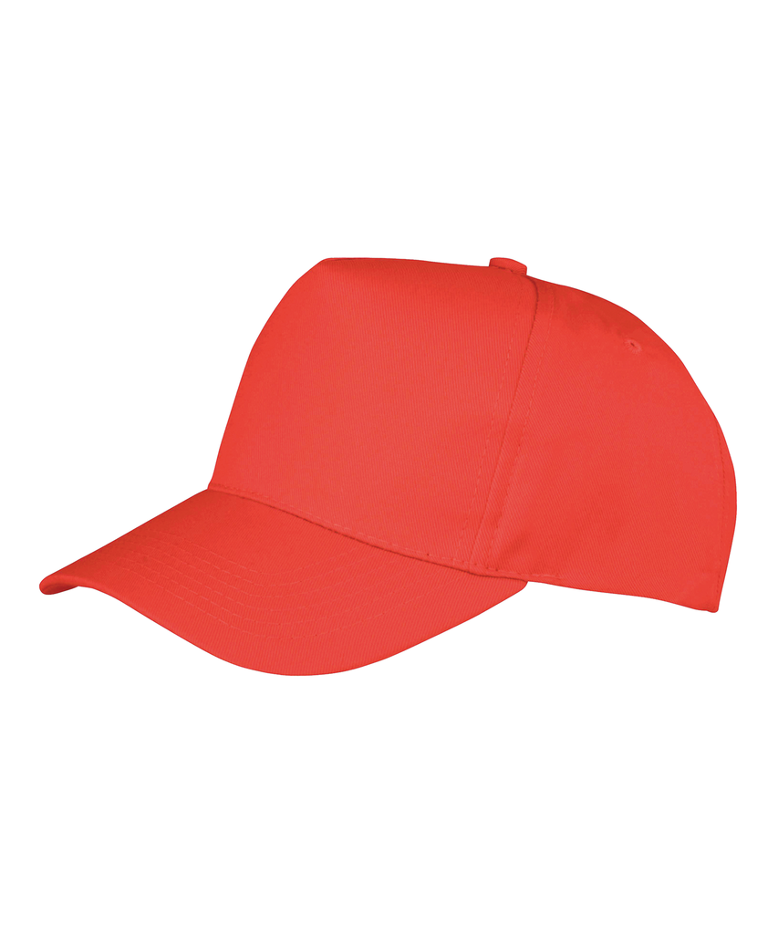 Result Casquette recyclée 5 panneaux Red (RC984X)