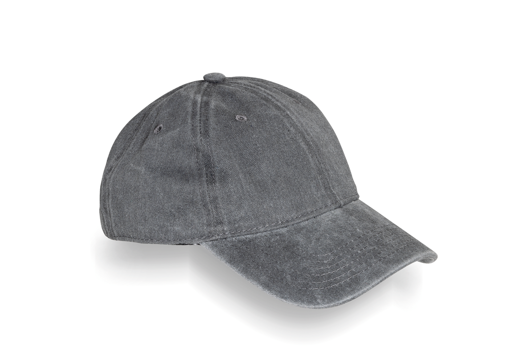 Result Casquette vintage pur coton Vintage Black (RC092X)