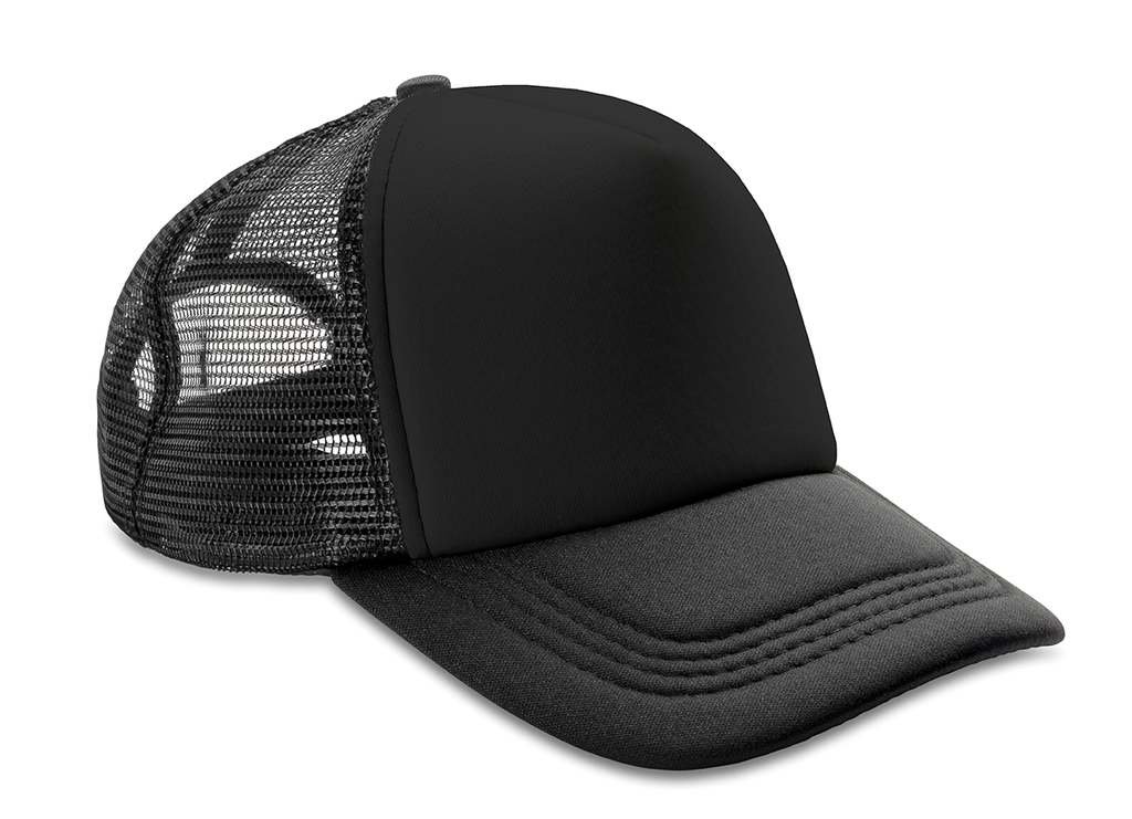 Result Casquette trucker DETROIT BLACK / BLACK (RC089X)