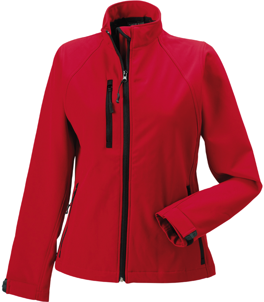 Russell Veste softshell femme Classic Red (RU140F)