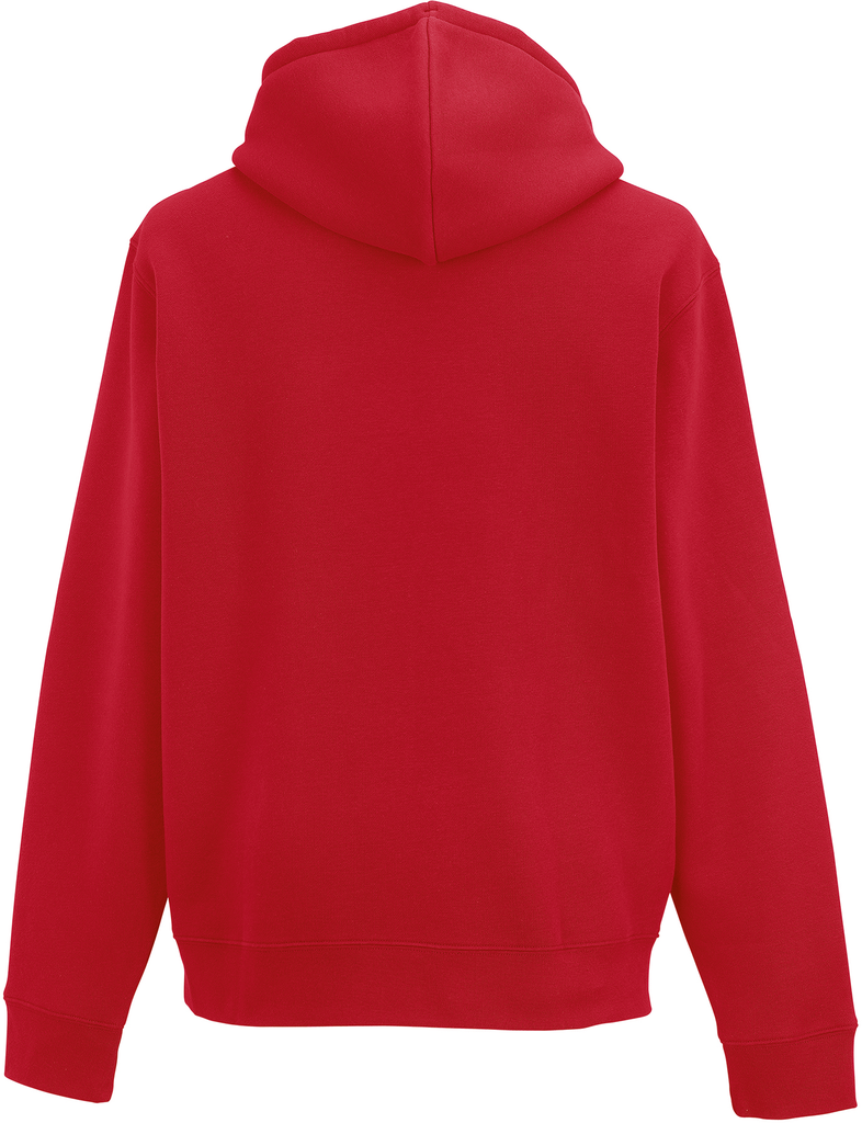 Russell Sweat-shirt zippé capuche Authentic homme Classic Red (RU266M)