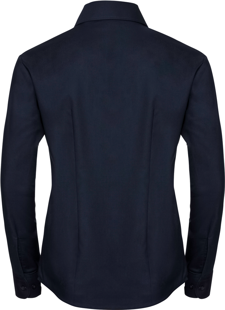 Russell Chemise femme manches longues Oxford Bright Navy (RU932F)