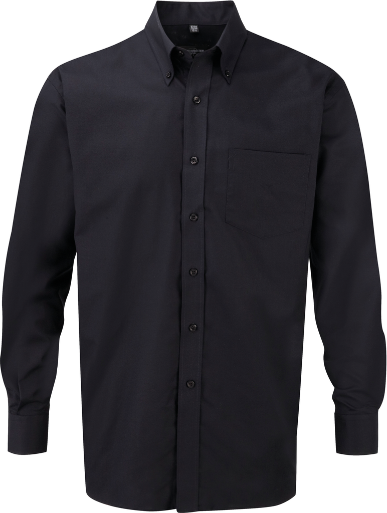 Russell Chemise homme manches longues Oxford Black (RU932M)