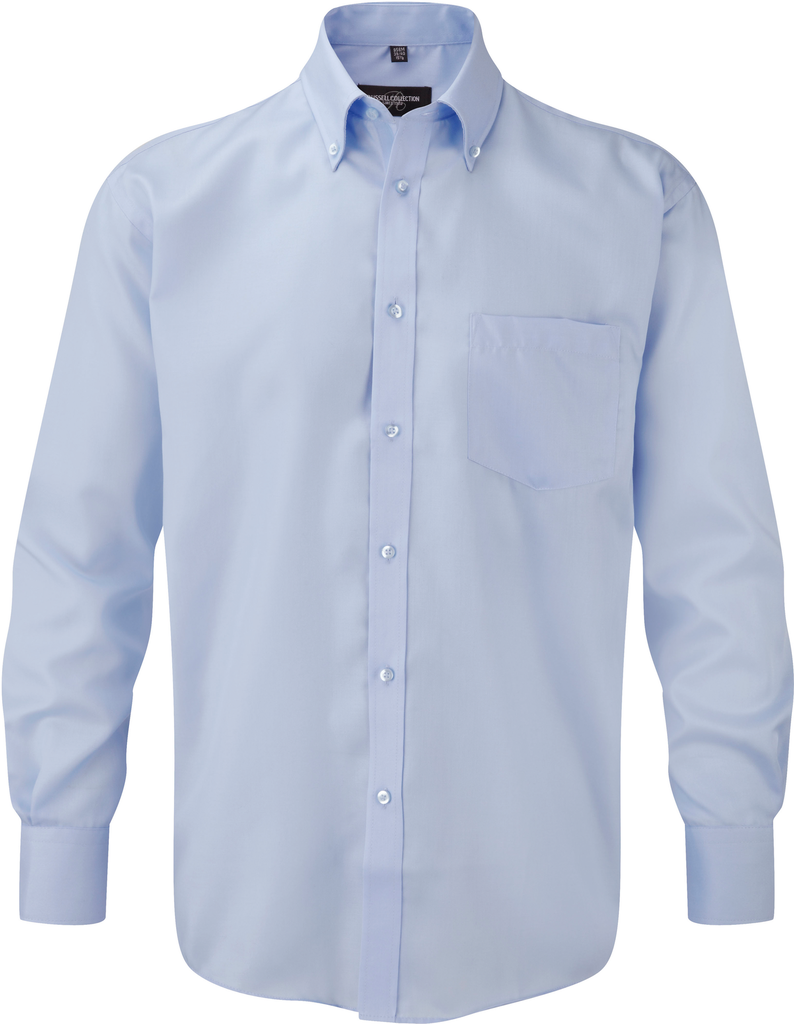 Russell Chemise homme manches longues Non Iron - classique Bright Sky (RU956M)