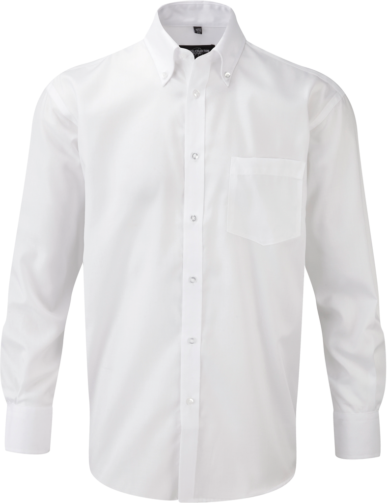 Russell Chemise homme manches longues Non Iron - classique White (RU956M)