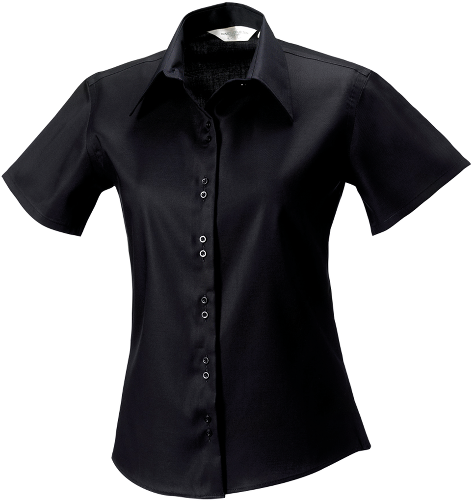 Russell Chemise femme manches courtes Non Iron Black (RU957F)