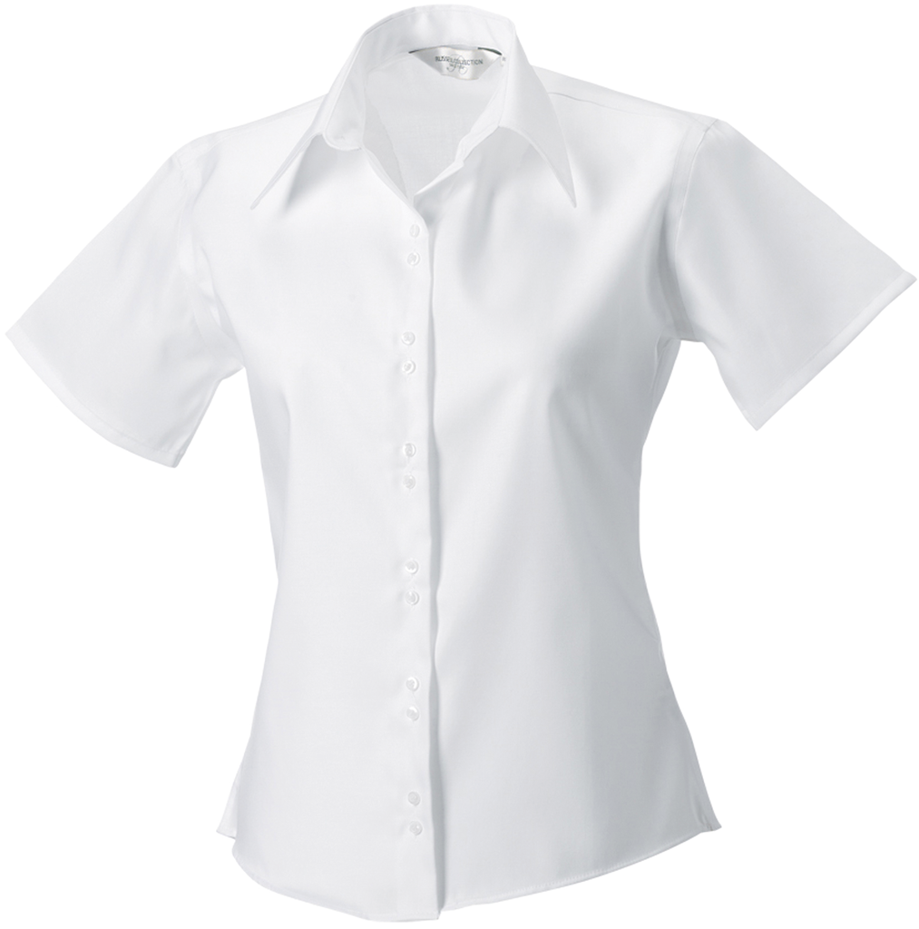 Russell Chemise femme manches courtes Non Iron White (RU957F)