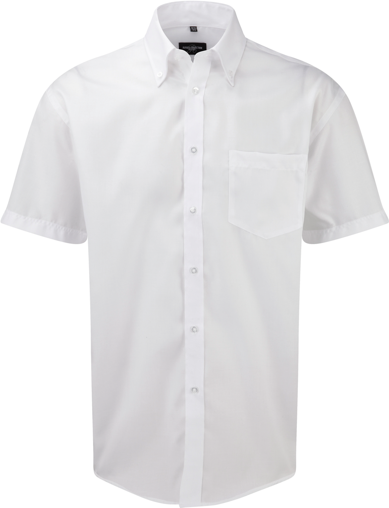 Russell Chemise homme manches courtes Non Iron - classique White (RU957M)