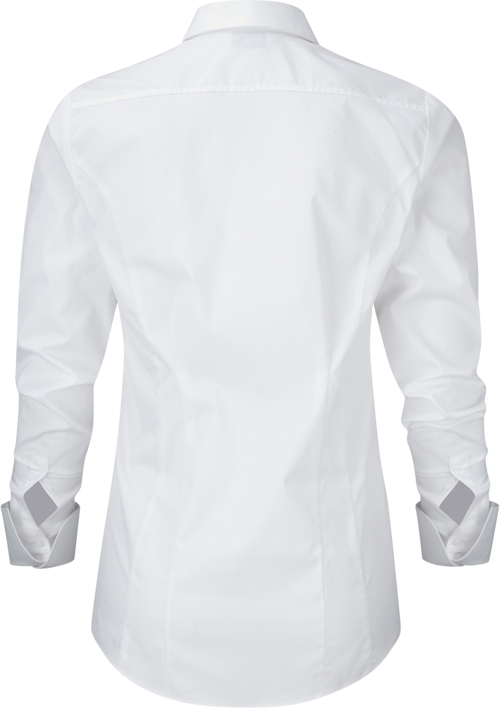 Russell Chemise femme manches longues Ultimate stretch White (RU960F)